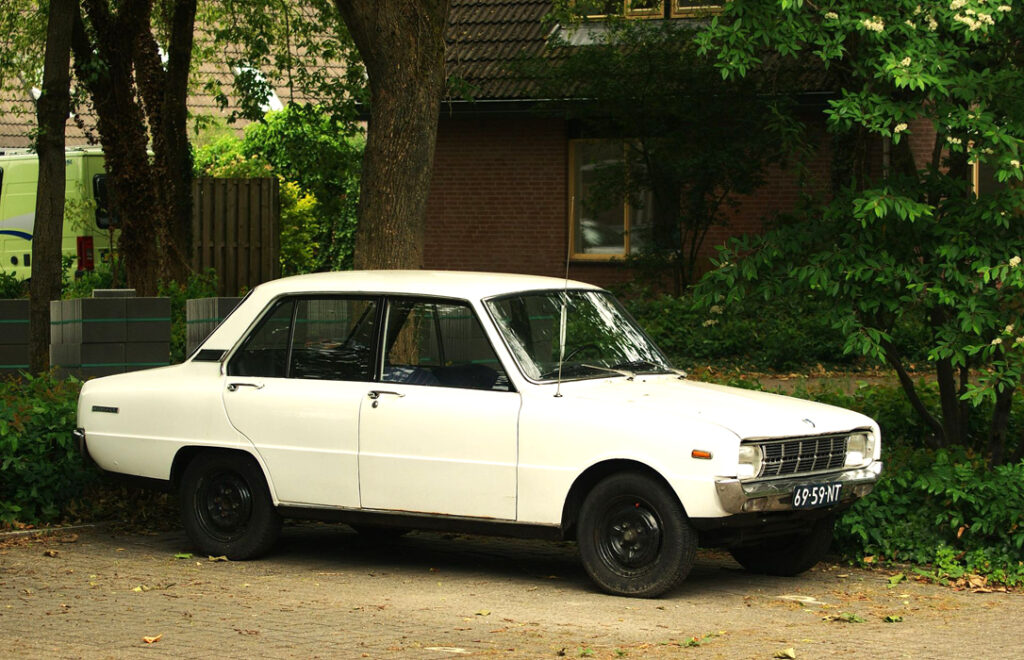 1970–1972 Mazda 1300 4-door sedan (Europe)